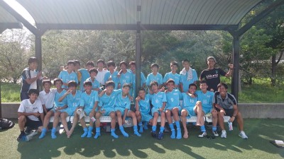 中学サッカー部プレス用