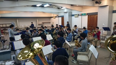 合奏、熱が入ります!