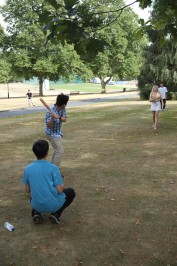 この写真にはちゃんとボールが写っています。見つかりますか??